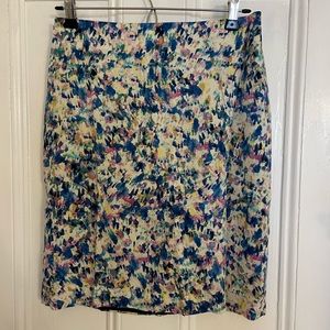 Ann Taylor floral skirt, size 4P